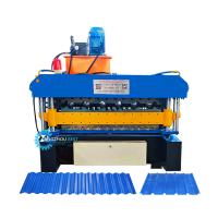Steel Profile Customized Width Double Layer Forming Machine For 0.25-0.6mm Material Thickness