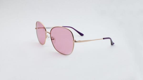 lady's fashion 2019 trendy accessories Metal Sunglass UV 400 hOT 2019