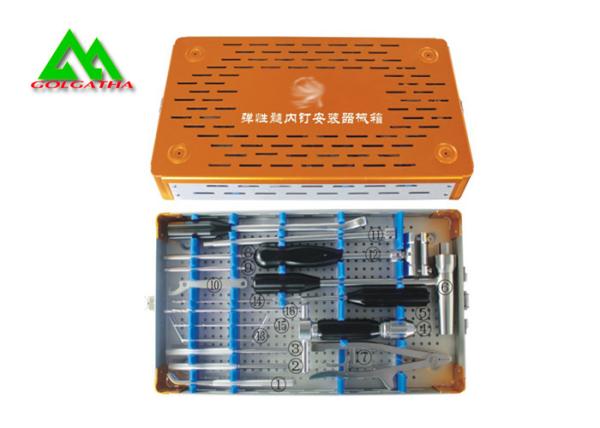 Elastic Intramedullary Nail Medical Instrument Kit , Orthopedic Surgery Tools