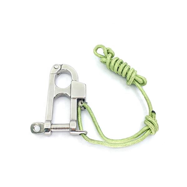 Scuba Dive acero inoxidable doble extremo perno corcheta corcheta clip de metal
