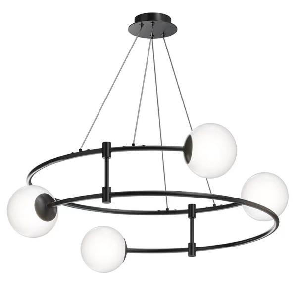 Designer Living Room Chandelier Modern Simple Atmosphere Room Ring Creative Personality Dining Room Pendant Light