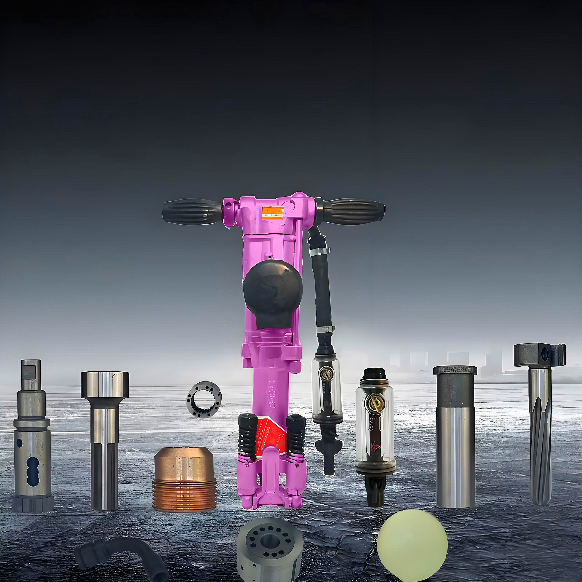 Hand Rock Drilling Machine Concrete Breaker Hammer Portable Rock Drilling Machine