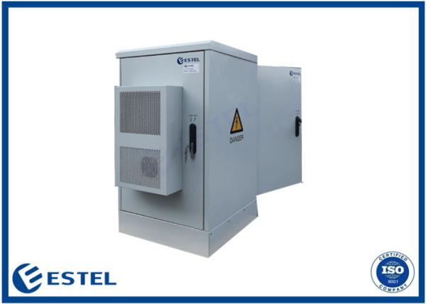 IP55 deux climatiseur imperméable du Cabinet 500W de réseau des portes 20U