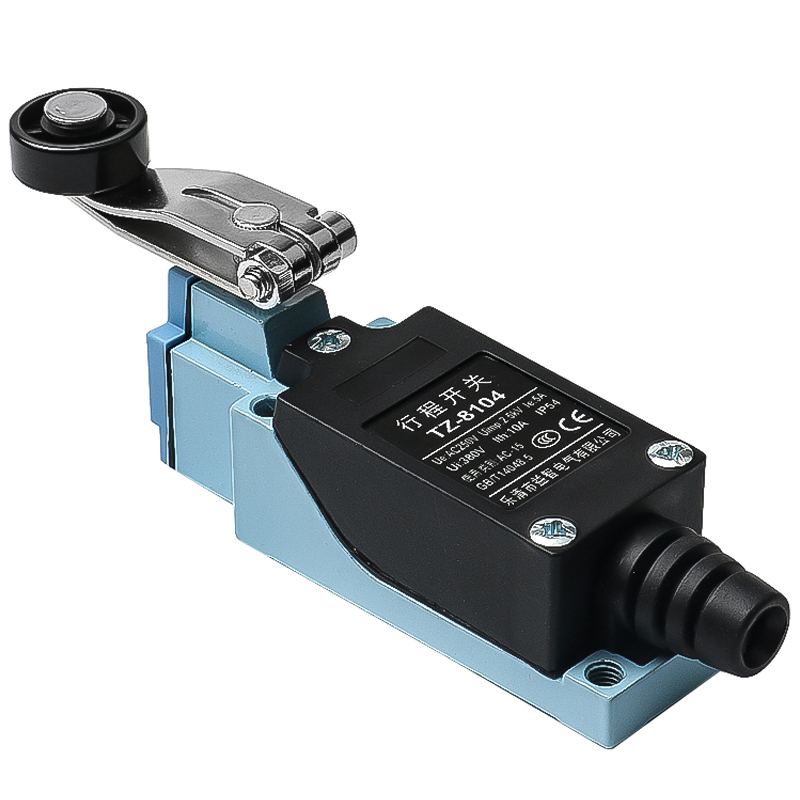 Yizhi TZ-8104/8108 Travel Switch Micro Miniature Industrial Waterproof Self-Reset Limit Switch IP65 220V 1NO1NC IK09 Touch Flame