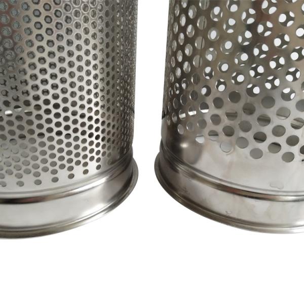 Metal Trench Drain Strainers 90um Stainless Steel Mesh Filter Baskets