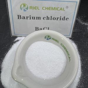 Riel Chemical 99% Barium Chloride BaCl2 White Crystal For Heat Treatment Of