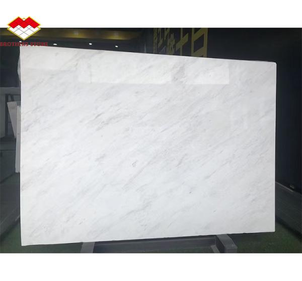 White Thassos Marble Big Slab Polished Stone Wall Panel Tile for Modern Hotel Design