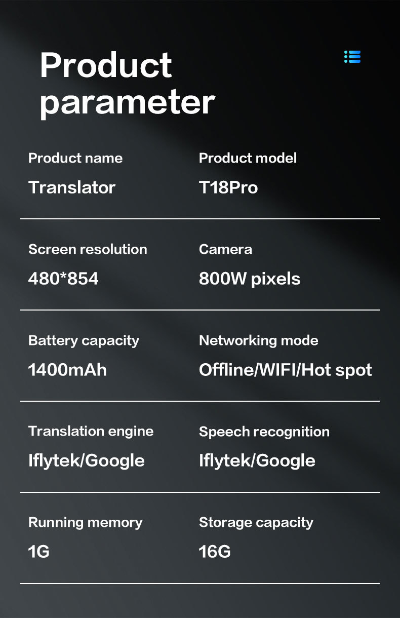 Portable Smart Language Interpreter Machine 160 Languages Real Time For Travel Business