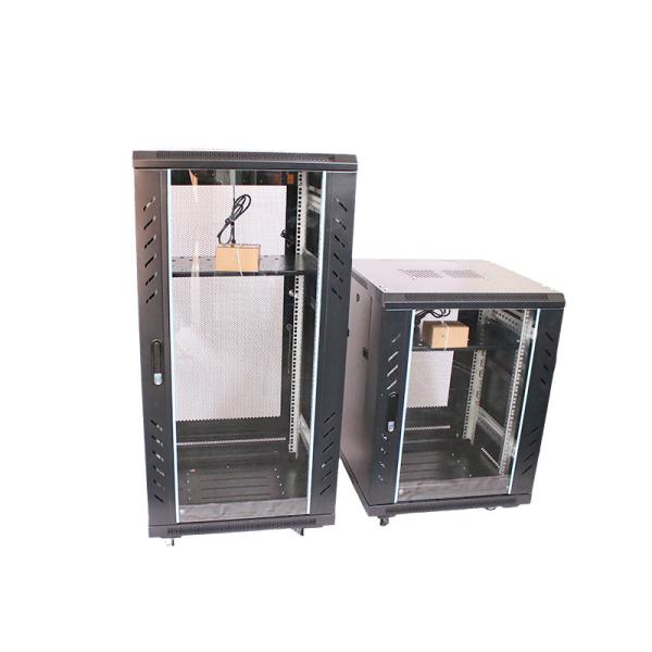 Optional OEM Service Server Room Floor Type Cabinet with 19 Networking Cabling System