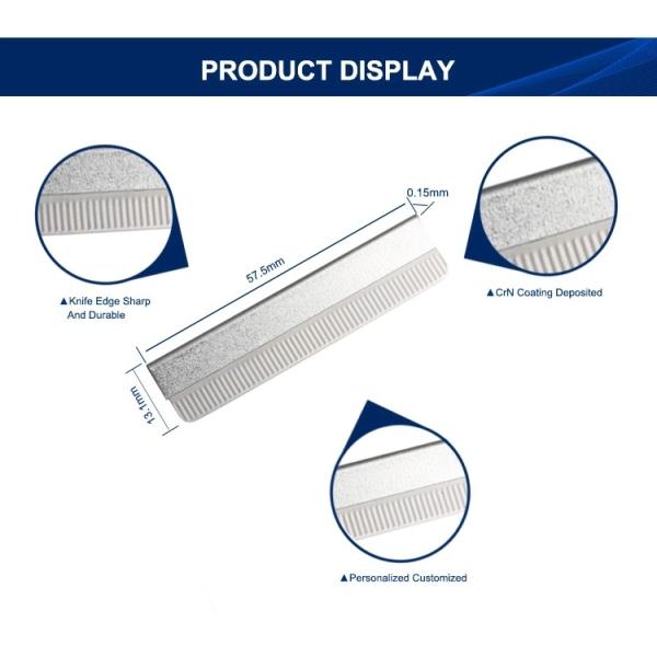 Safety Hotel Hair Shaving Blade Smooth Sharp Hairdressing Razor Blades