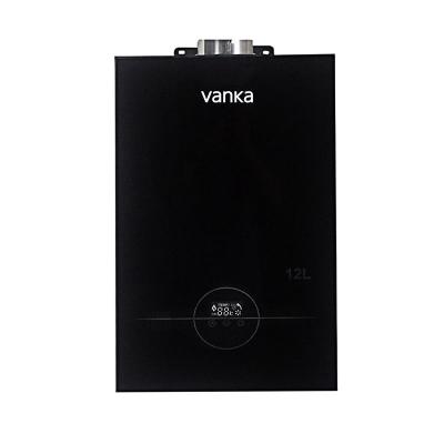12L Banheiro Instantâneo Banheira de Vidro aquecedor de água a gás interior