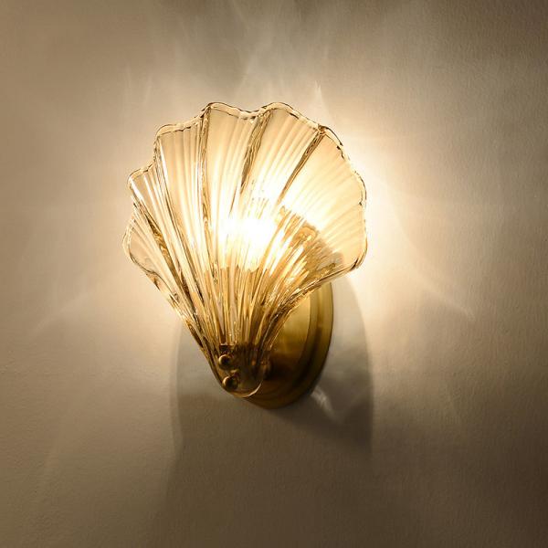 Creative Postmodern Golden Wall Lamp Living Room TV Aisle Background Light(WH-OR-124)