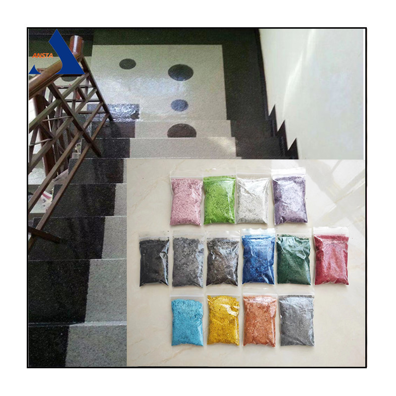 Epoxy Mica Flakes Price 25kg/Bag Dyed Color Mica Supplier