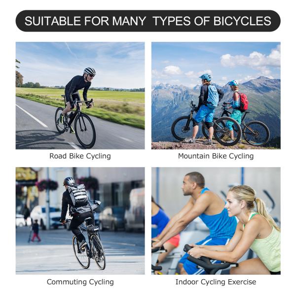 KOOTU Bike Pedals Road Bike LOOK KEO Pedals 9/16'' Bicycle Clipless Pedals