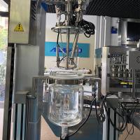 mezclador cosmético emulsionado del emulsor del aceite, máquina de emulsión del mezclador del vacío 2-10L