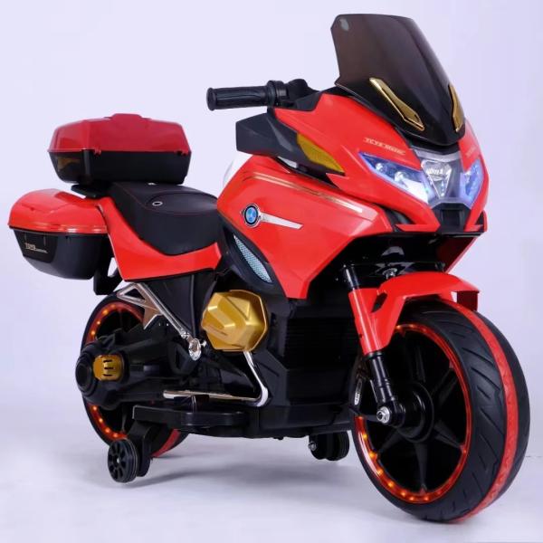 Plastic Unisex Battery Powered Kids Motorbike ASTM For 2 To 7 Years Old