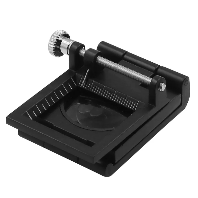 LED Lighting 10X Metal Folding Magnifier Foldable Desktop Textile Linen Tester with Metric Scale Product Type Magnifiers