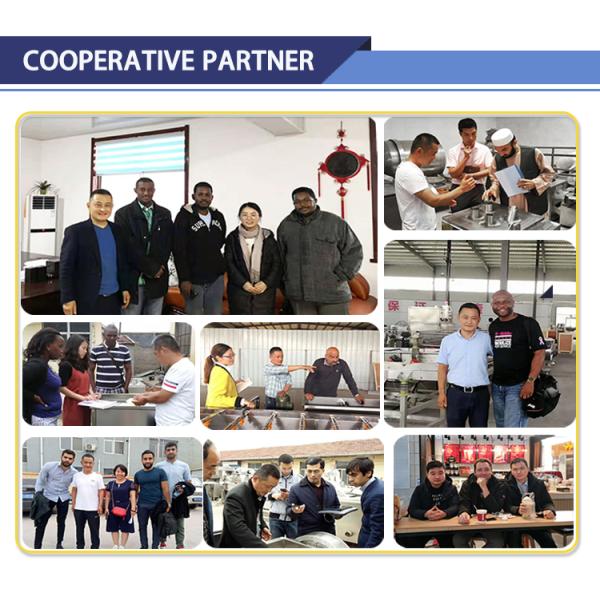 200kg/H 42kw Garri Frying Machine Pork Rinds Fryer Potato Spring Machine