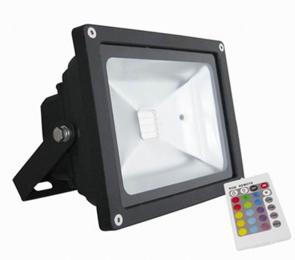 a luz de inundação 2310lm do diodo emissor de luz de 30W IP65 RGB 4000K Bridgelux branco natural conduziu a microplaqueta