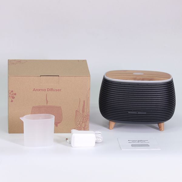 400ml New Arrivals WiFi Smart Tuya APP Remote Control Electric Aroma Home Essential Oil Diffuser with Alexa Voice Control