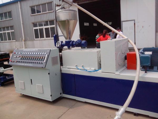 Spaghetti  Single Screw Extruder Machine , Plastic Extrusion Machinery