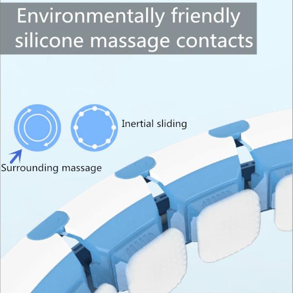 Body Slimming Detachable Fitness Hula Hoops With Mobile Gravity Ball