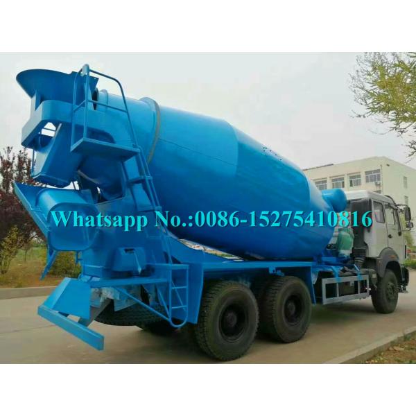 2638 380hp Beiben Mercedes Benz Brand New 6x6 8cbm Concrete Transit Mixer Truck for DR CONGO