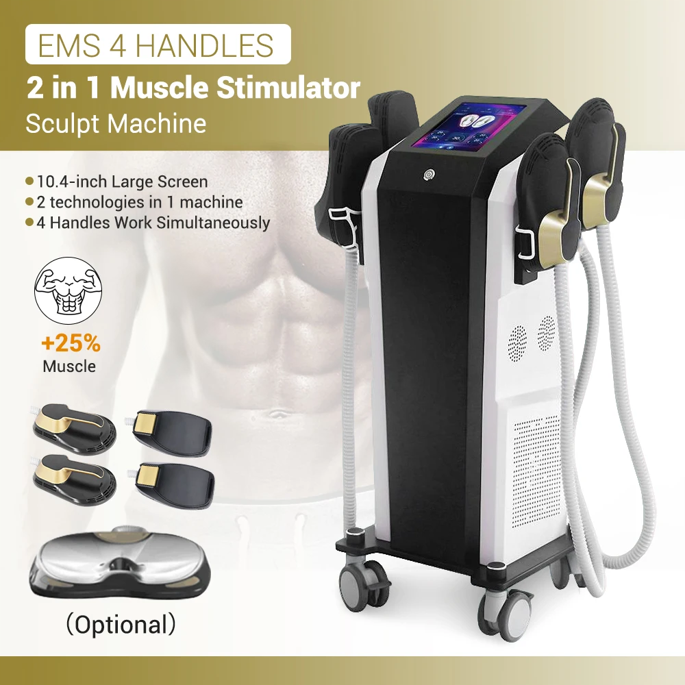 Advanced 13 Tesla EMS + RF Sculpting System: Muscle Builder & Pelvic Floor Device