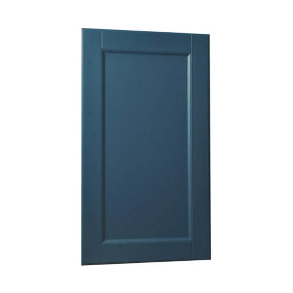Solid Color Shaker Kitchen Cupboard Doors , Pvc Film Pressed Mdf Cabinet Doors