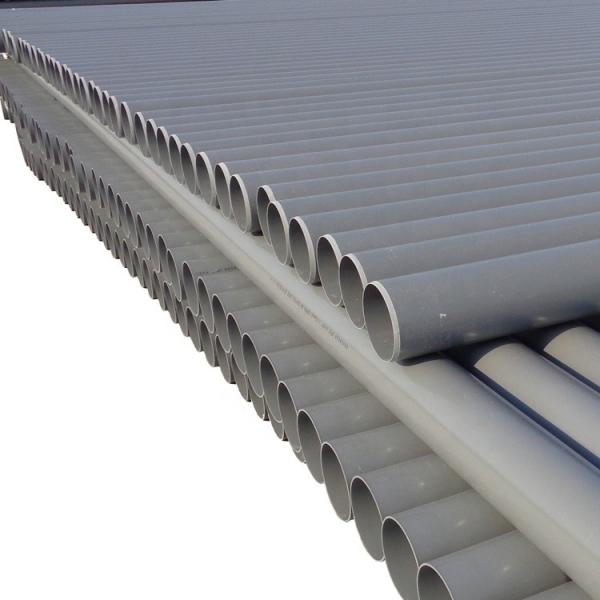 ISO Standard Grey 20mm PVC Water Supply Pipe and Fittings for Plumbing Installations