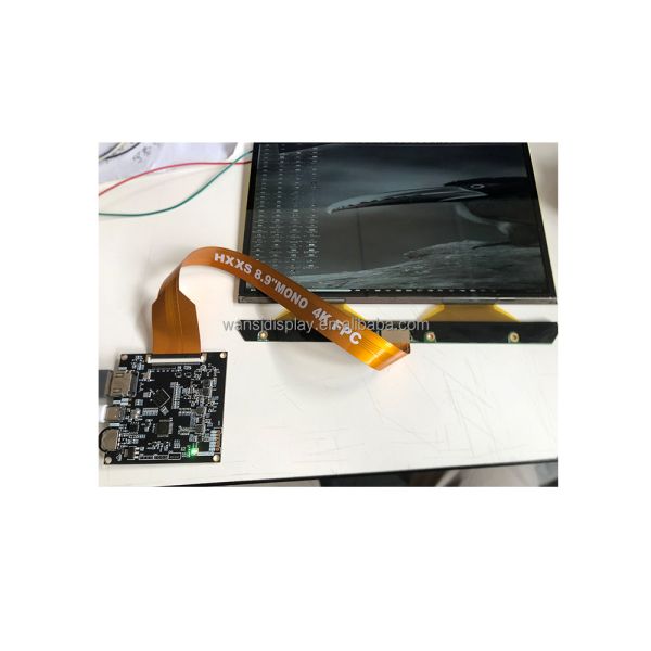 8.9inch MIPI Interface Tianma TM089CFSP01 WQUXGA TFT LCD Cell 3840x2400 Resolution FOB Screen for 3D Printer