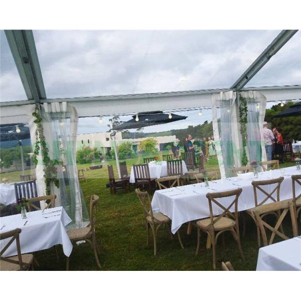 10x30 Outdoor Party Tent White Festival Canopy Clearspan Structure Fast Mount