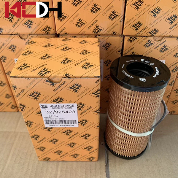 Jcb Excavator Engine Spare Parts Diesel Filter Fuel Filter Element 32-925423