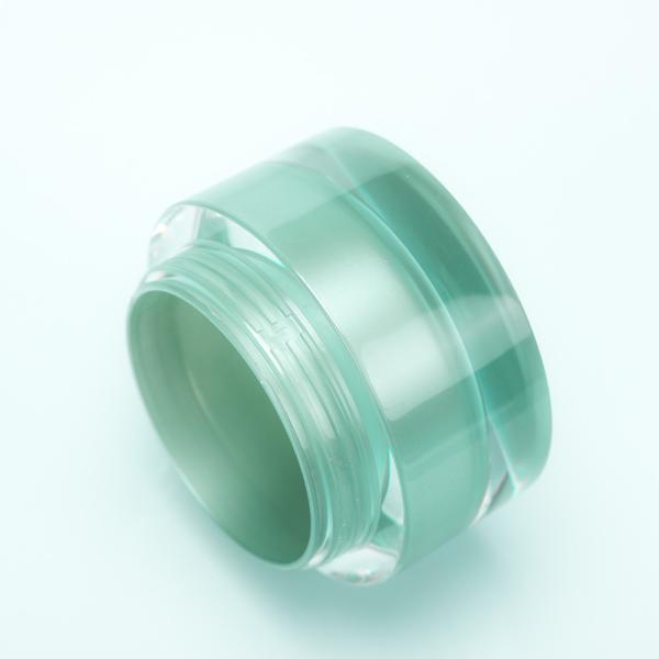 Frasco dobro plástico 10g 20g 30g do creme da parede de Acriylic PP