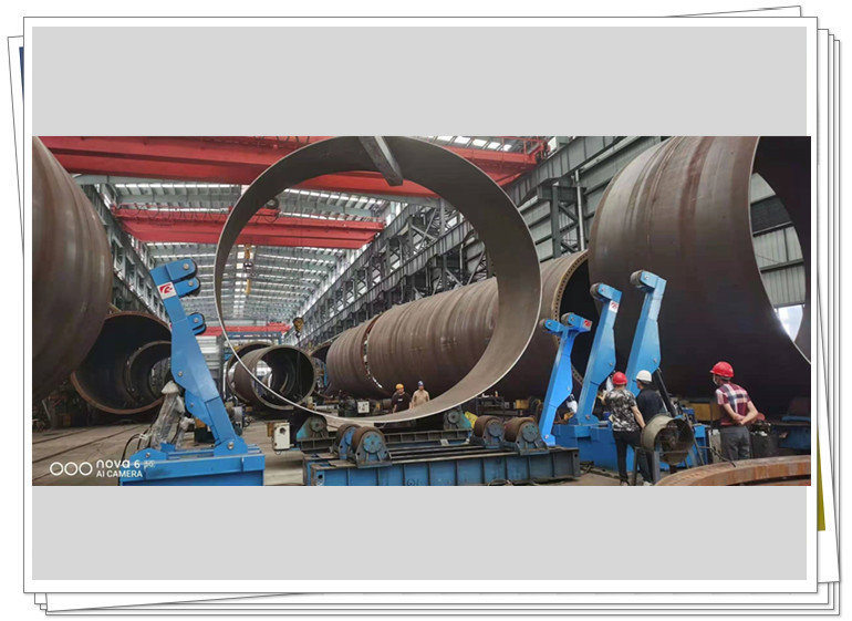 Танк сосуда 1000mm эллипсиса поворачивая линию Rolls растя