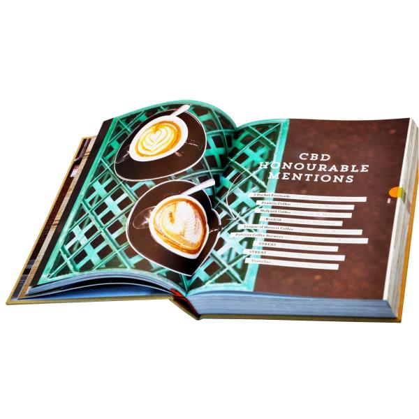 Coffee Table Hardcover Book Printing Super White Uncoatd 157Gsm Nature Paper