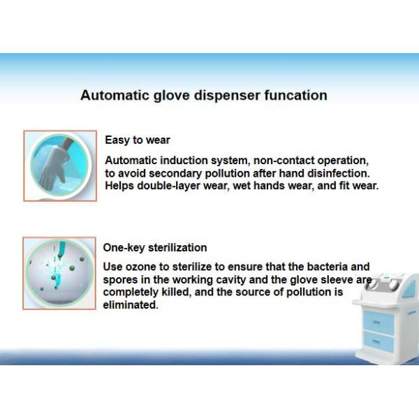 Hospital AC220V Automatic Glove Dispenser For sterile Gloves