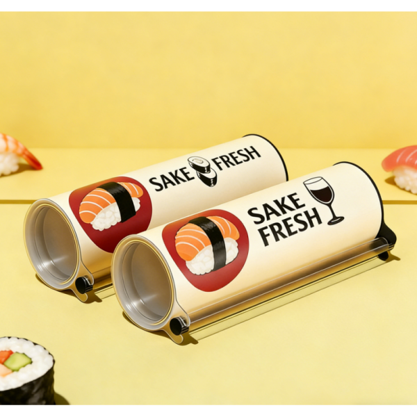 Hot Sale Sushi Push Pop Food-grade Customized Push up Tube for Sushi Rice and Vegetable Rolls Packaging