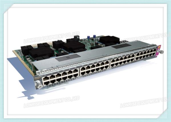 WS-X4748-RJ45V+E CISCO Catalyst 4500E Series 48 Port PoE 802.3at Line Card