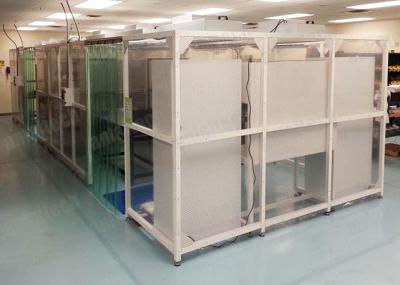 CE Class 1000 Softwall Modular Cleanrooms , Movable SUSQ195 Portable Clean Booth