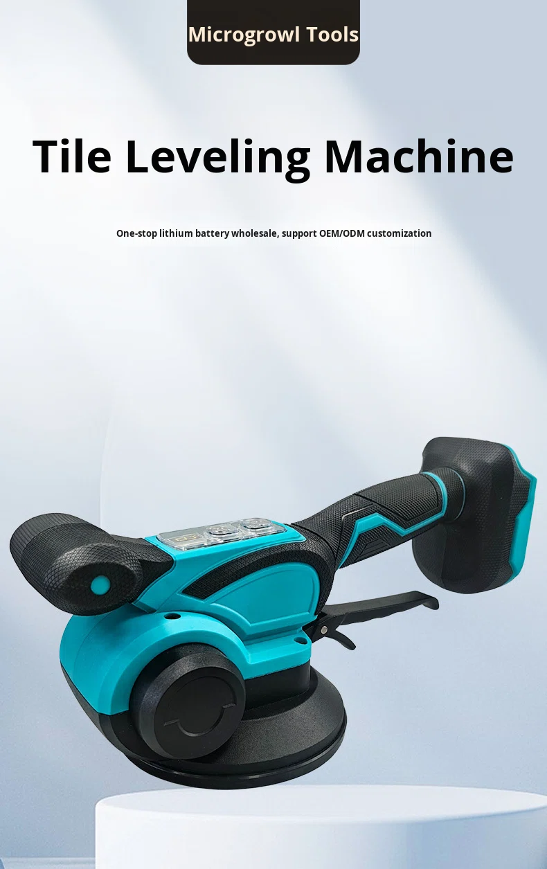 Innovative Electric Tile Flooring Machine with Lithium Battery Vibration for Automatic Laying