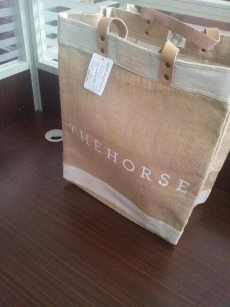 Eco-friendly Germany quality custom jute and cotton shopping bags