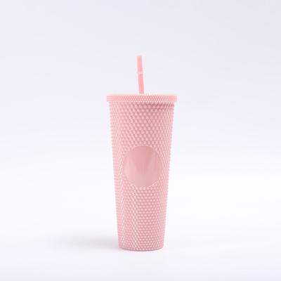 24oz Harvest Gradient Grid Cold Cup Tumbler Budget-Friendly