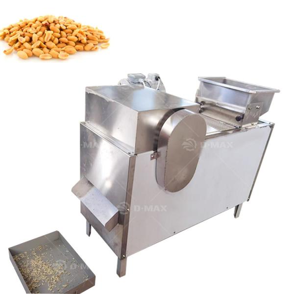 Snack Food Maker Peanut Kernel Stripping Machine Almond Slivering Peanut Splitting Machine