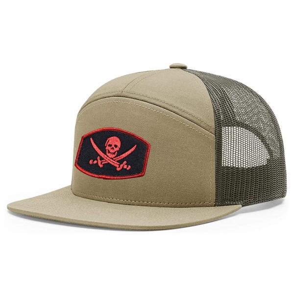 100% Cotton Curved Brim Trucker Baseball Cap White Color