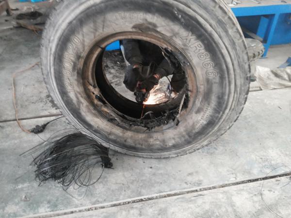 LS-900 Single Hook Debeader  Car Tire Debeader Light Truck Tire Debeader For Waste Tire Recycling Line