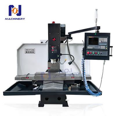 XK7126 Metal Milling CNC 3 Axis Vertical Milling Machine