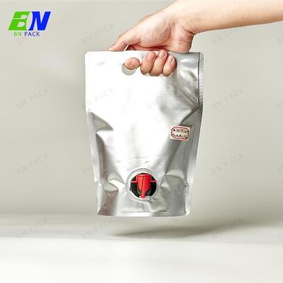 Food Packaging Use Food Grade 5L/10L/20L Vmpet Wine Bag In A Box Liquid Bib Pouches For Wine