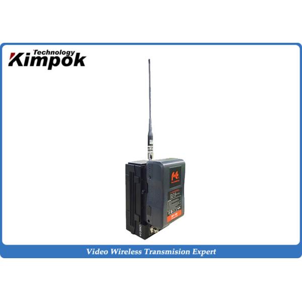 Military Man-pack COFDM Wireless Transmitter H.264 Digital Mobile Video Sender