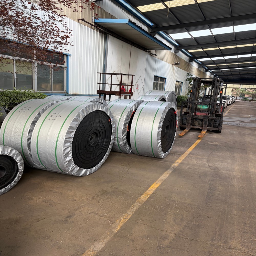 Steel Cord Rope Core Elevator Belt For Bulk Material Vertical Lifting In Cement Plant